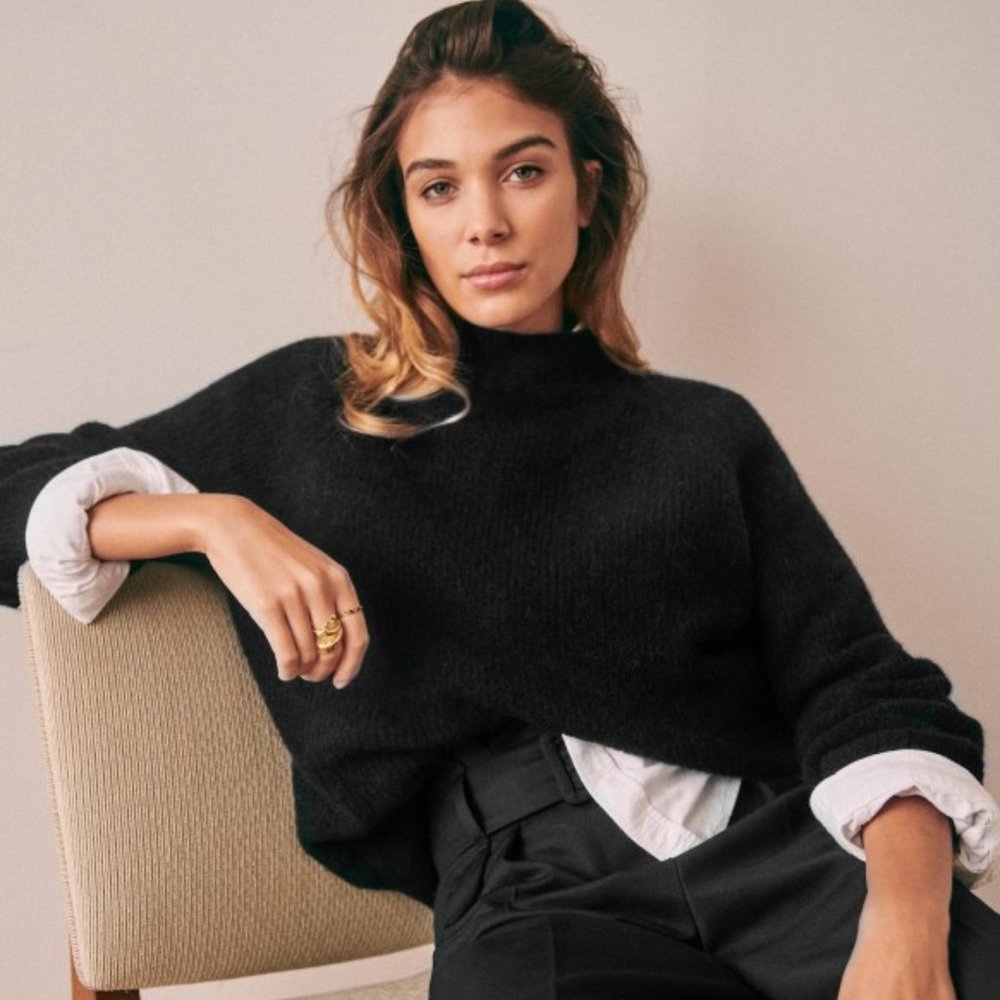 [FOUND] ISO: Sézane Otis Jumper in Black or Blue